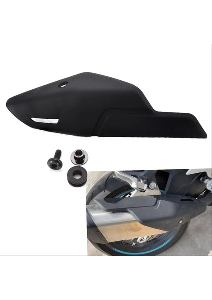 Motosiklet Egzoz Borusu Susturucu Susturucu Koruyucu Kapak Cfmoto 450SR 6AQV-021001-1000 CF450SR SR450 (Yurt Dışından) fırsatları
