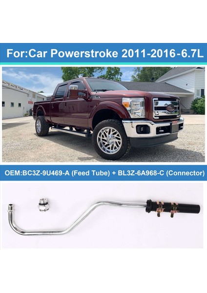 Ford 2011-2016 Için 6 7l Powerstroke Dizel Araç Turboşarj Soğutucu Yem Tüpü 626600 BC3Z9U469A (Yurt Dışından) indirimleri