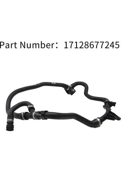 17128677245 Bmw 4 Serisi Gc Cabriolet (F33) Coupe (F32) Soğutucu Radyatör Borusu Için Araba Intercooler Soğutucu Hortumu (Yurt Dışından)