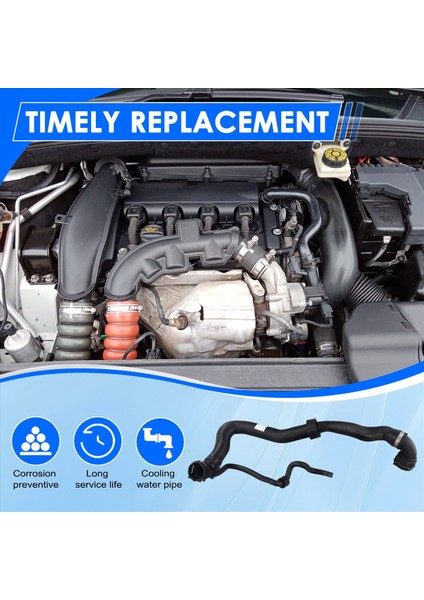 5N0121101G Araç Motor Radyatör Soğutucu Hortum Vw Tiguan Için Soğutma Borusu Montajı 5n 2 0 2008-2018 5N0121101 (Yurt Dışından) fırsatları