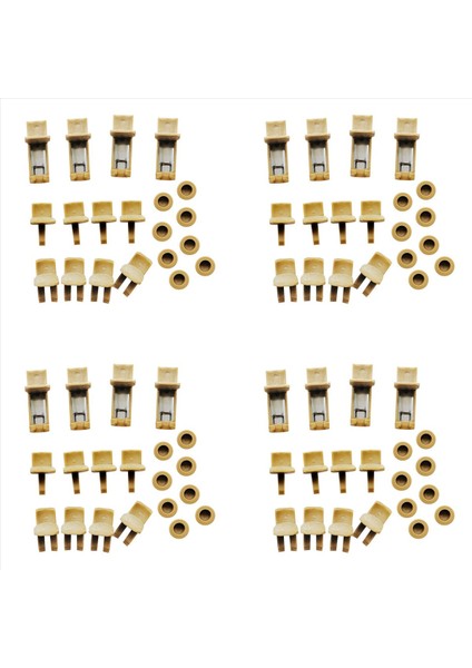 4set Otomatik Şanzıman Klip Kiti 6DCT450 Mps6 Şanzıman Debriyaj Onarım Parçaları Klip Kiti Land Rover Volvo Ford Mondeo (Yurt Dışından)