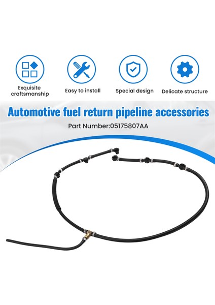 5175807AA Araba Yakıt Geri Dönüş Tüpü Jeep Grand Cherokee Wk 3 0 Crd 2007-2010 (Yurt Dışından) indirimleri