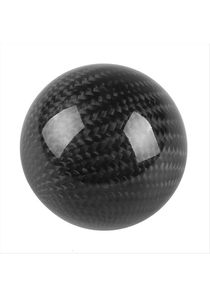 Çoğu Araba Süslemesi Için 3 Adaptör ile Stil Evrensel Karbon Fiber Manuel Dişli Vites Düğmesi Klasik Tur (Yurt Dışından)