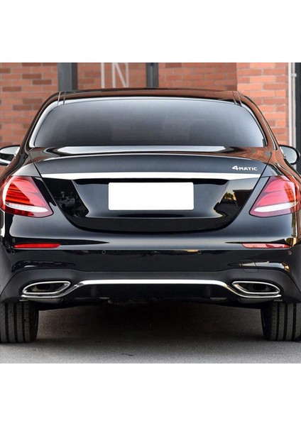 4x 4matik Gümüş Otomatik Bagaj Kapı Çamurluk Tampon Rozeti Çıkartma Emblem Yapışkan Bant Sticker Mercedes-Benz Için Değiştirme (Yurt Dışından) modelleri