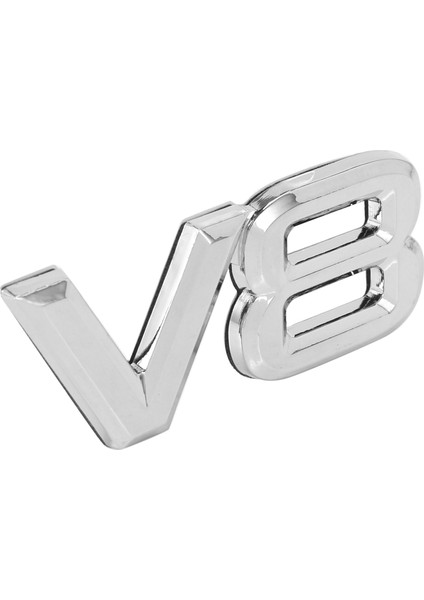 2x 7 5x3 5cm Otomatik Araba V8 Çıkartmalar 3D Krom Çıkartma Rozeti Amblemi (Yurt Dışından) indirimleri