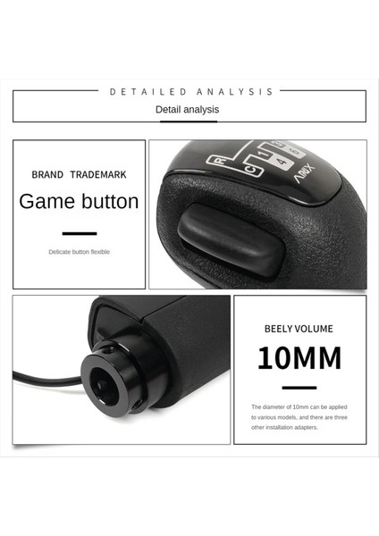 Logitech Için USB Vites Düğmesi G923 G29 G27 G25 TH8A ve Ats Scania Kamyonu Düşük Dişli Simülatörü Değiştirici Simülatörler (Yurt Dışından) fiyatları