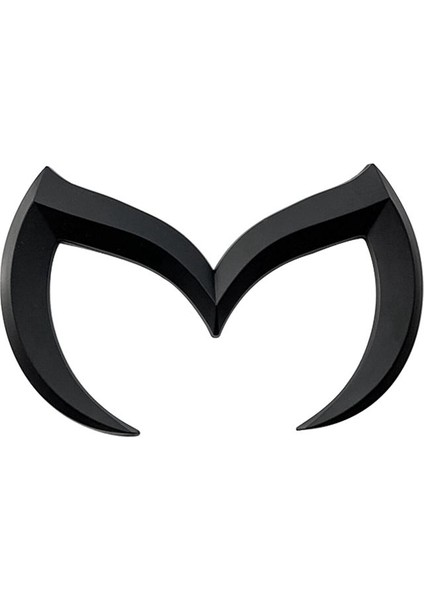 10X Siyah Kötülük M Logo Amblem Rozet Çıkartma Mazda Için Tüm Model Araba Gövdesi Arka Gövde Çıkartma Etiketi Isim Plakası Dekoru (Yurt Dışından) fırsatları