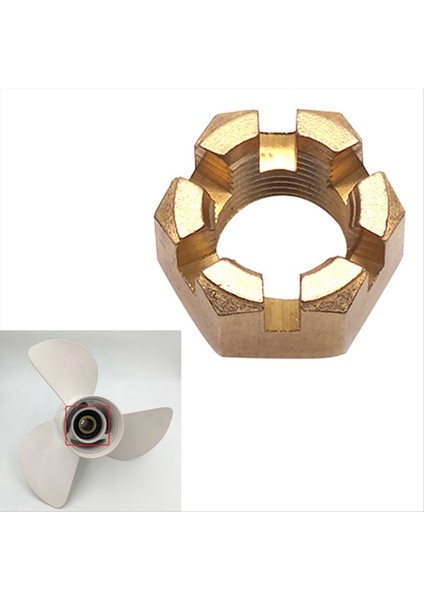 2x Pervane Aracı Kiti 66T-W4599 Yamaha Dıştan Takma Motor F30-F60 4t/2t Hidea Parsun 90171-16011 Kale Somun (Yurt Dışından) fiyatları