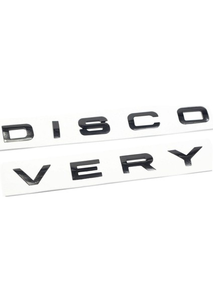 45X 3D Parlak Siyah Mektup Keşif Araba Arka Ön Rozet Emblem Çıkartma Land Rover Ön Kaput Arka Bagaj (Yurt Dışından) fiyatları