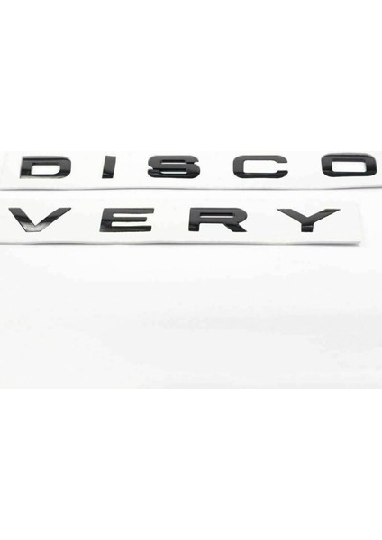 45X 3D Parlak Siyah Mektup Keşif Araba Arka Ön Rozet Emblem Çıkartma Land Rover Ön Kaput Arka Bagaj (Yurt Dışından) modelleri