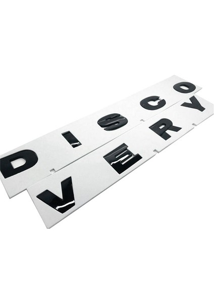 4x 3D Parlak Siyah Mektup Keşif Araba Arka Ön Rozet Emblem Çıkartma Land Rover Ön Kaput Arka Bagaj (Yurt Dışından) fiyatları