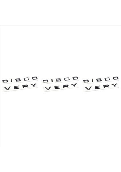 27X 3D Parlak Siyah Mektup Keşif Araba Arka Ön Rozet Emblem Etiket Çıkartması Land Rover Ön Kaput Arka Bagaj (Yurt Dışından) fiyatları