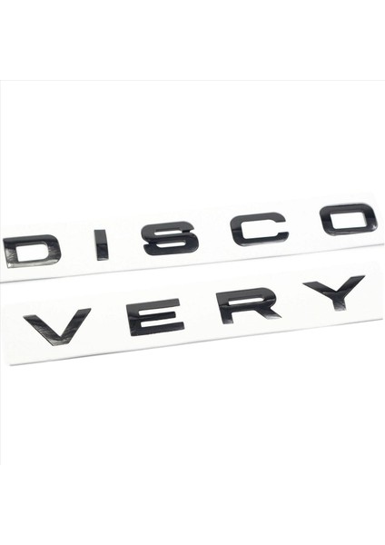 27X 3D Parlak Siyah Mektup Keşif Araba Arka Ön Rozet Emblem Etiket Çıkartması Land Rover Ön Kaput Arka Bagaj (Yurt Dışından) modelleri