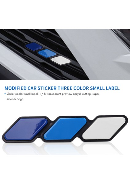 Toyota Tacoma-Tundra Için Sequoia Rav4 4runner Highlander Front Grille Rozeti Üç Renkli Amblem Rozeti Montajlı (Yurt Dışından) fırsatları