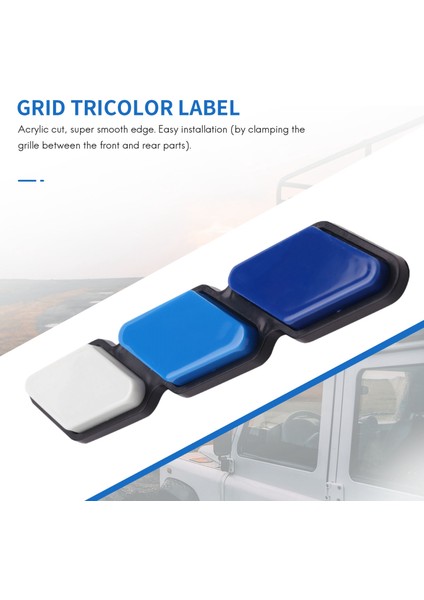 Toyota Tacoma-Tundra Için Sequoia Rav4 4runner Highlander Front Grille Rozeti Üç Renkli Amblem Rozeti Montajlı (Yurt Dışından) indirimleri