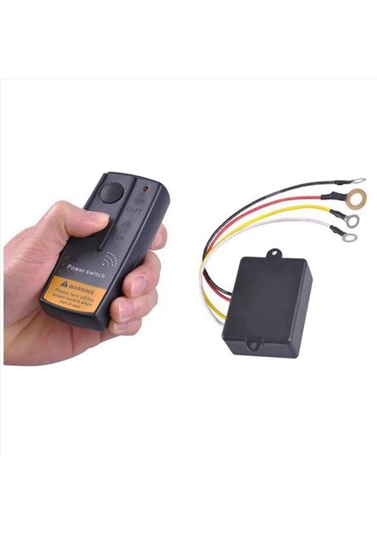 5x 12V Kablosuz Vinç Uzaktan Kontrol Kiti Araba Atv Suv Utv Universal Için (Yurt Dışından) fırsatları