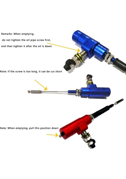 Evrensel 14MM Motosiklet Hidrolik El Debriyaj Ana Silindir Çubuk Sistemi Performans Verimli Transfer Pompası Siyah (Yurt Dışından) modelleri