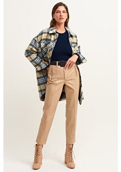 3'lü Paket Fitilli Halter Yaka Örme Atlet %95 Pamuk Kadınlar İçin Rahat Tasarım