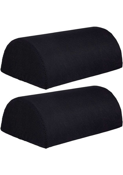 2x Ergonomik Ayaklar Yastık Destek Ayak Desteği Masa Ayakları Dışkısı Köpük Yastık Köpük Ayak Dönemi Masajı (Slip Olmayan Bez) (Yurt Dışından)