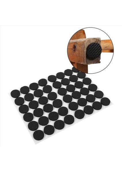 3x Anti -Kayma Mobilya Ped Kendi Kendine Yapışkan Yuvarlak Kaymaz Kalınlaştırılmış Ayaklar Zemin Koruyucular Masa Masa Sandalye Kanepe (Yurt Dışından) fırsatları