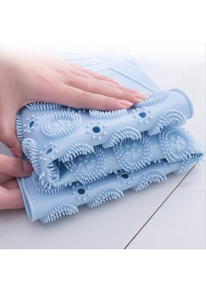 Yuvarlak Kaymaz Duş Paspası Güçlü Emme Banyosu Paspasları Yükseltilmiş Masaj Döngüsü ile Drenaj Delikleri D (Yurt Dışından) fiyatları