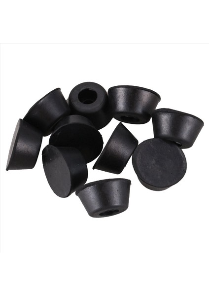 60 Pcs 21MM x 10MM Konik Gömülü Kauçuk Ayaklar Tamponlar Siyah (Yurt Dışından) fiyatları