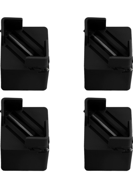 Ayarlanabilir Mobilya Yükseltme Pedi Yatak Yükseltme Bacak Pedi Genişletilmiş Masa Bacak Pedi [30-60MM Için Uygun] Siyah (Yurt Dışından) fiyatları