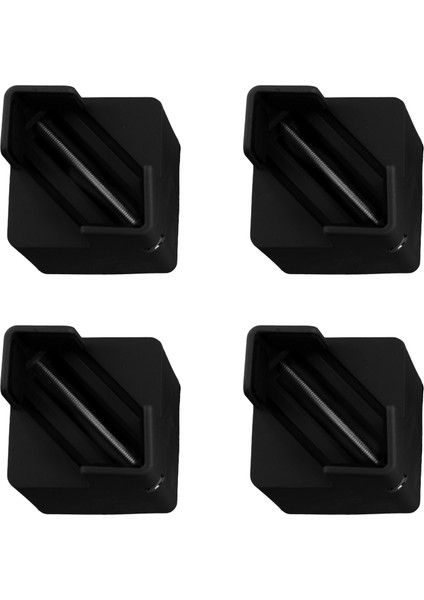 Ayarlanabilir Mobilya Yükseltme Pedi Yatak Yükseltme Bacak Pedi Genişletilmiş Masa Bacak Pedi [30-60MM Için Uygun] Siyah (Yurt Dışından) modelleri