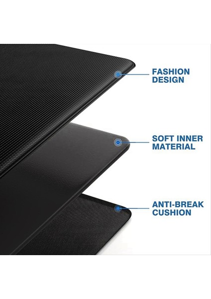 Zemin Için Yastıklı Anti -Yorgunluk Mutfak Paspasları Mutfak Zemin Ofis Siyah Için Su Geçirmez Mutfak Halı Seti (Yurt Dışından) fiyatları