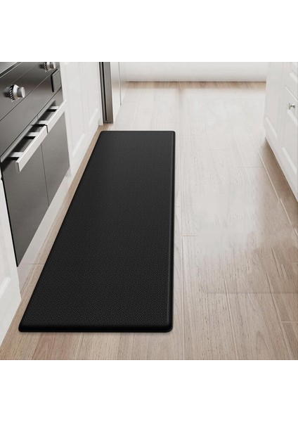 Zemin Için Yastıklı Anti -Yorgunluk Mutfak Paspasları Mutfak Zemin Ofis Siyah Için Su Geçirmez Mutfak Halı Seti (Yurt Dışından) modelleri