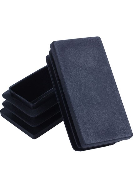 Plastik Dikdörtgen Boşluk Uç Tüp Kapakları Ekler 25X50MM 180PCS Siyah (Yurt Dışından) fırsatları