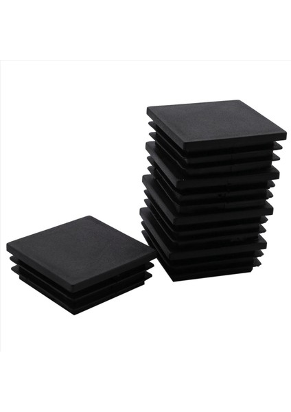 Plastik Kare Boru Ekleri Uç Blanking Kapak Kapakları 50MMX50MM 40 Pcs (Yurt Dışından) fırsatları