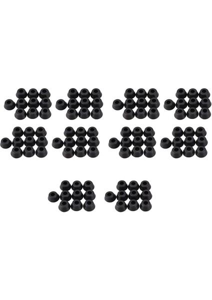 100 Adet 21MM x 10MM Konik Gömülü Kauçuk Ayak Tamponları Siyah (Yurt Dışından)