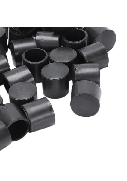 300 Pcs Siyah Kauçuk Pvc Esnek Yuvarlak Uç Kapak Yuvarlak 12MM Ayak Kapağı (Yurt Dışından) fiyatları