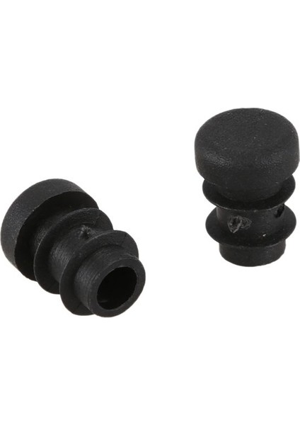 120 Pcs Plastik 12MM Boru Uç Barkan Kapaklar Bung Tüp Takma Tapa Yuvarlak Siyah (Yurt Dışından) fırsatları