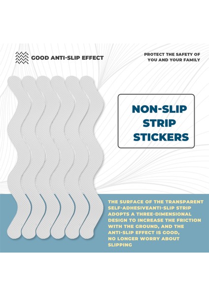 Banyo Kavrama Çıkartmaları 24 Pcs Duş Anti-Kayma Şeritleri 2 Adet Kazıyıcı Kaydırıcı Olmayan Şeritler Pad Küvet Döşeme Bant Paspas (Yurt Dışından) fırsatları