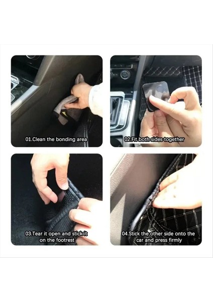 Halı Sabitleme Çıkartmaları Çift Yüzlü Yapışkanlı Araba Halı Sabit Yamalar Ev Zemin Ayağı Paspaslar Önleyici Kavrama Bantlar B (Yurt Dışından) indirimleri