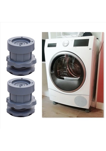 16PC Ayarlanabilir Çamaşır Makinesi Anti Titreşim Anti Pad Şok Yok Ayakları Mat Buzdolabı Zemin Mobilya Koruyucu (Yurt Dışından) modelleri