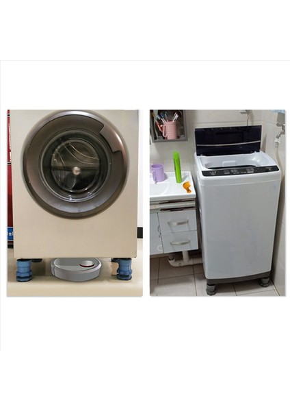 16PC Ayarlanabilir Çamaşır Makinesi Anti Titreşim Anti Pad Şok Yok Ayakları Mat Buzdolabı Zemin Mobilya Koruyucu (Yurt Dışından) indirimleri