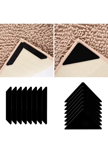 16 Adet Parke Zeminler Için Halı Tutucu Bandı Kaymaz Halı Pedleri Çift Taraflı Halı Bant Halı Köşe Kavrayışları Yeniden Kullanılabilir (Yurt Dışından) indirimleri