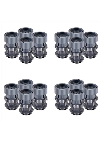 4x Çamaşır Makinesi Ayak Pedleri Desteklenebilir Çamaşır ve Kurutucu Için Ayarlanabilir Slip Olmayan Mat Anti Titreşim Ayakları Pad (Yurt Dışından)