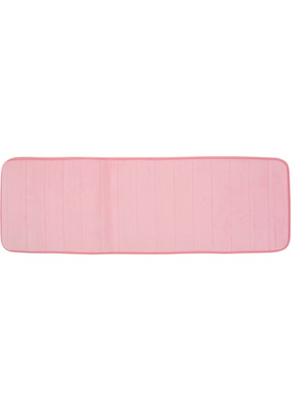 120X40CM Emici Soygun Hafızalı Köpük Mutfak Yatak Odası Kapı Zemin Mat Halı Halı Pembesi (Yurt Dışından)