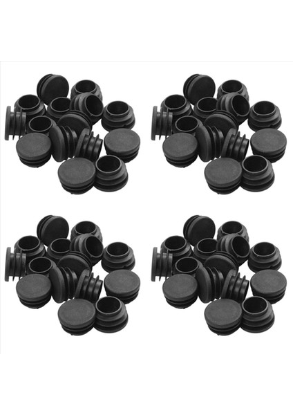 96 Pack Sandalye Masa Bacakları Fiş 22MM Çapı Yuvarlak Plastik Kapak Ipliği Eklenmiş Tüp Zemini ve Yumru (Yurt Dışından)