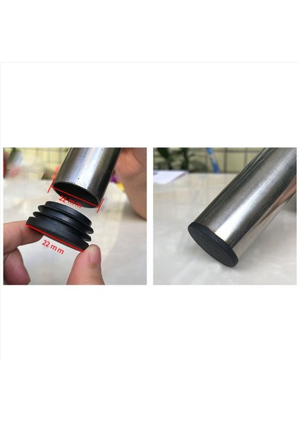 96 Pack Sandalye Masa Bacakları Fiş 22MM Çapı Yuvarlak Plastik Kapak Ipliği Eklenmiş Tüp Zemini ve Yumru (Yurt Dışından) fırsatları