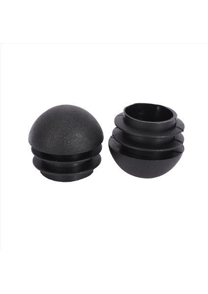10 Adet 25MM Dia Plastik Yuvarlak Tüp Ekleri Uç Kesme Kapakları Siyah (Yurt Dışından) fırsatları