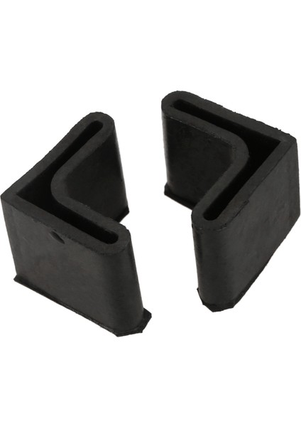 Kauçuk L Şeklinde Açılı Demir Ayak Pedleri 20 Adet Siyahı Kaplar (Yurt Dışından) fırsatları