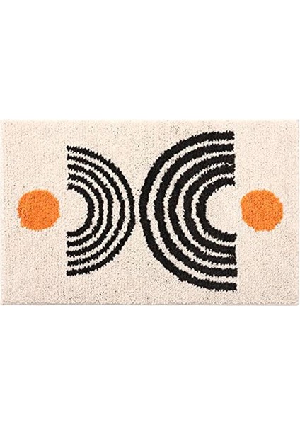 Banyo Halı Banyo Paspası Bej Banyo Halı Kaymaz Küçük Banyo Halı Yıkanabilir Krem Rengi (Yurt Dışından)