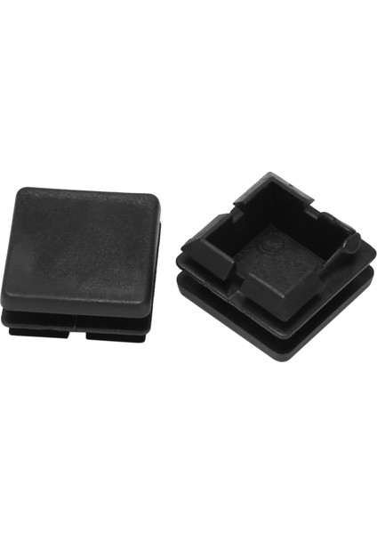 Kare Masa Sandalye Bacak Tüp Boru Ayakları Ekleme Kapağı 25MMX25MM 60PCS Siyah (Yurt Dışından) indirimleri