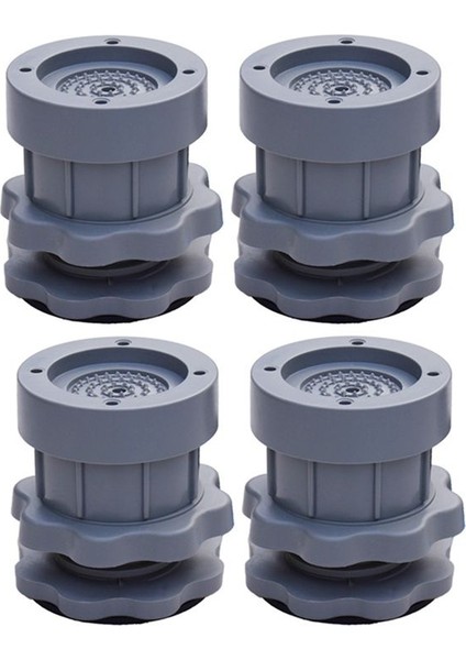 12PC Ayarlanabilir Lik Çamaşır Makinesi Anti-Titreşim Pedi Şok Kaymaz Ayaklar Mat Buzdolabı Zemin Mobilya Koruyucu-Gri (Yurt Dışından) fiyatları