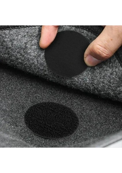 80SET Çift Yüzlü Yapışkan Sabitleme Çıkartmaları Halı Pedi Gösterge Tablosu Sabit Ev Kat Önleyici Bant Çıkartması B (Yurt Dışından) modelleri